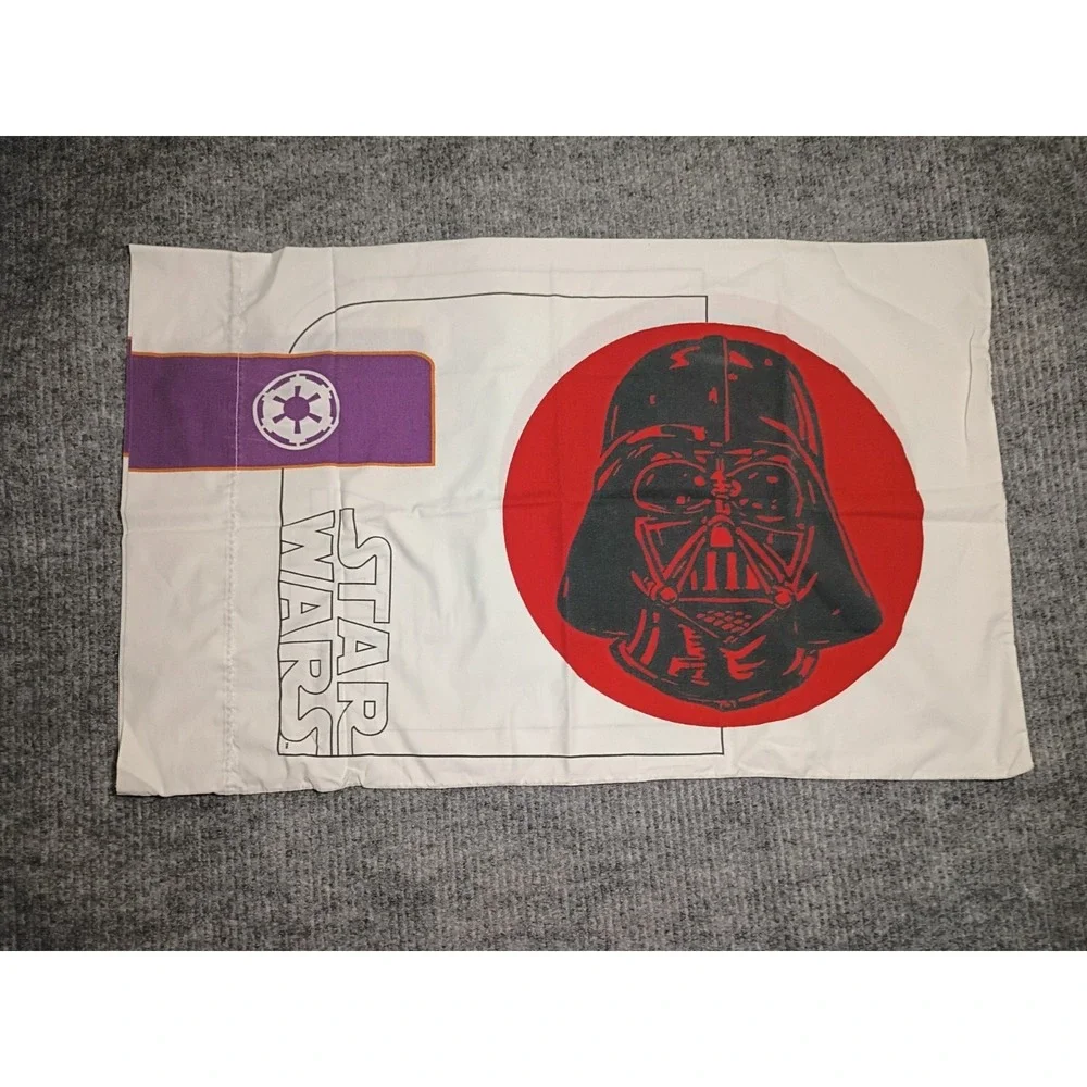 Vintage 1997 Star Wars Full Sheet Set 80 Inches Wide